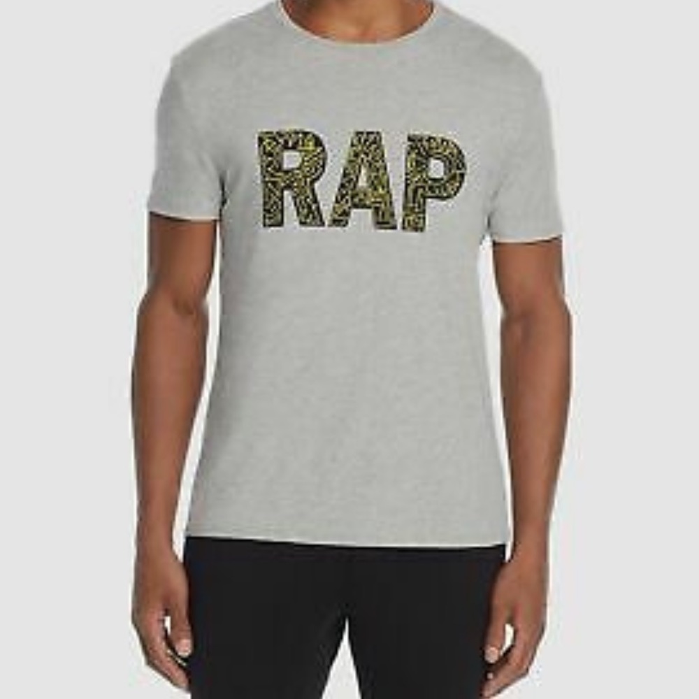 6397 Mens Crewneck Rap Graphic Tee